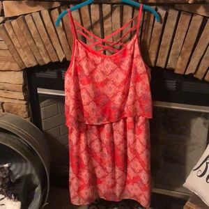Strapless floral dress (size XXL)